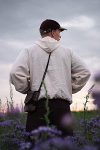 Linen shade hoodie