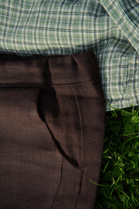 linen wide legged pant