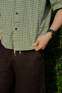 linen wide legged pant