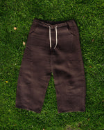 linen wide legged pant
