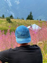 Denim cap
