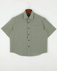 GREEN CHECKERED SHIRT