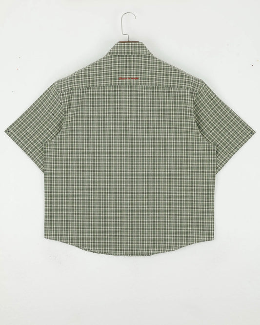 GREEN CHECKERED SHIRT
