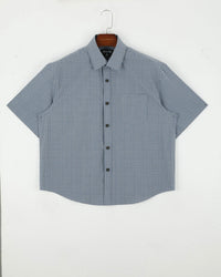BLUE CHECKERED SHIRT