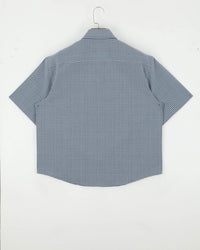 BLUE CHECKERED SHIRT