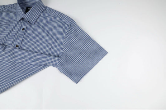 BLUE CHECKERED SHIRT