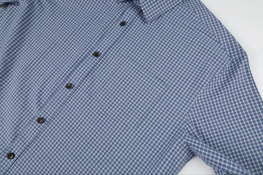 BLUE CHECKERED SHIRT