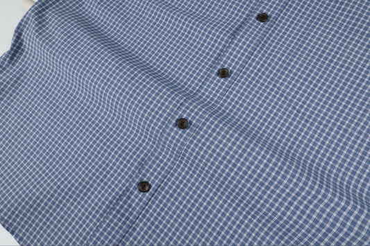 BLUE CHECKERED SHIRT