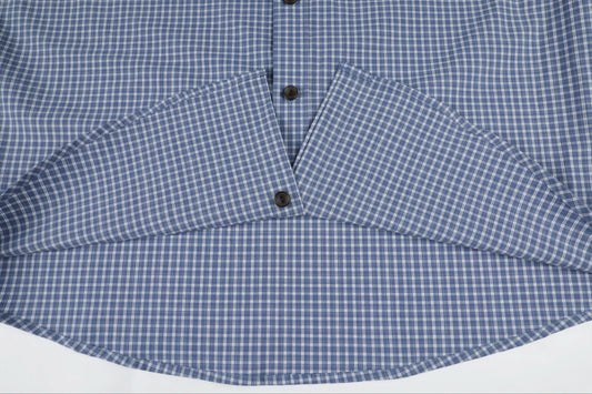 BLUE CHECKERED SHIRT