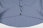 BLUE CHECKERED SHIRT