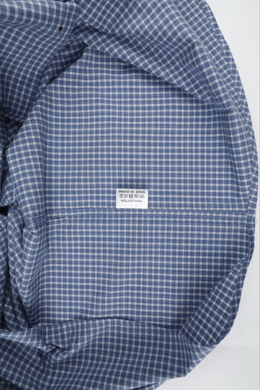 BLUE CHECKERED SHIRT