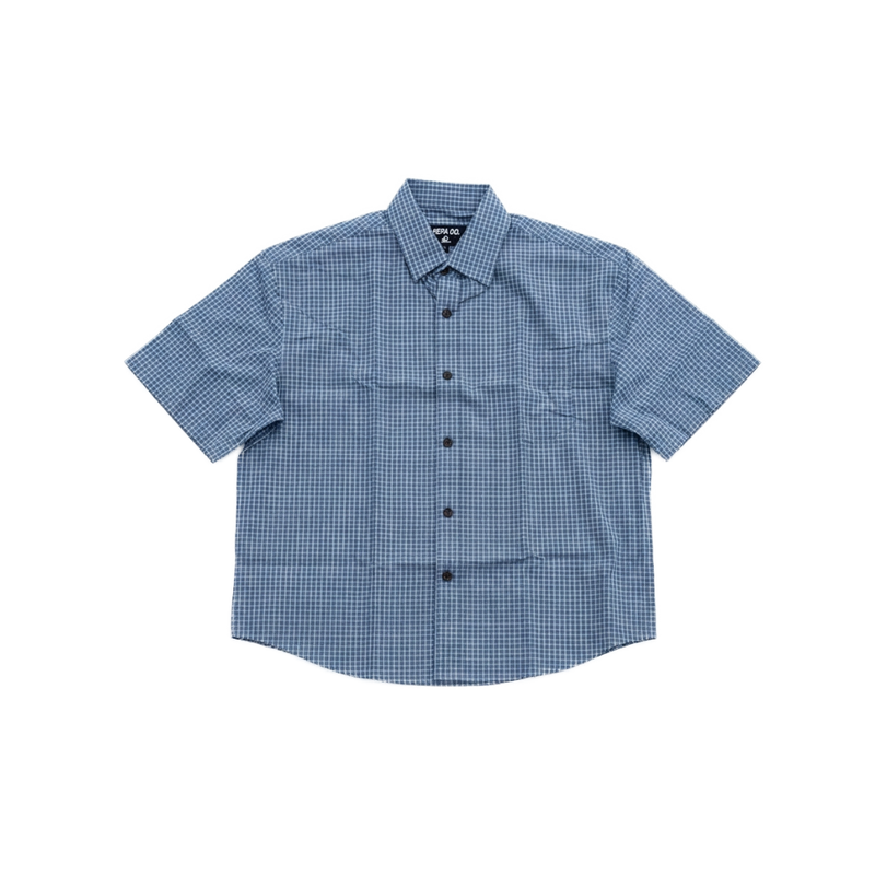 BLUE CHECKERED SHIRT